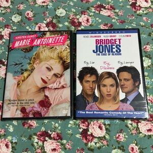Marie Antoinette & Bridget Jones The Edge of Reason 📀 DVD’s unopened two movies